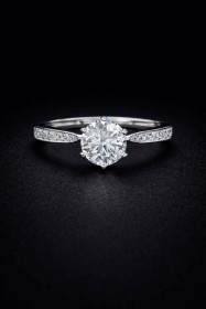 خاتم الماس قيراط او 2 قيراط