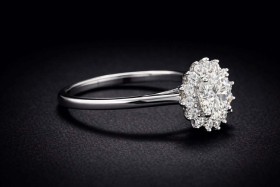 خاتم الماس قيراط