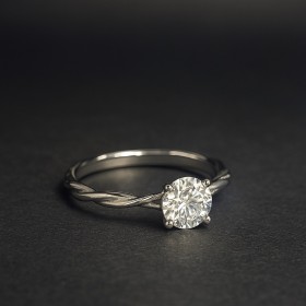 خاتم الماس قيراط