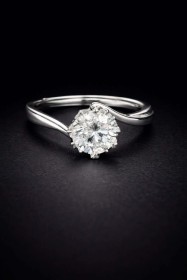 خاتم الماس قيراط