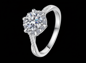 خاتم الماس قيراط