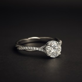 خاتم الماس قيراط